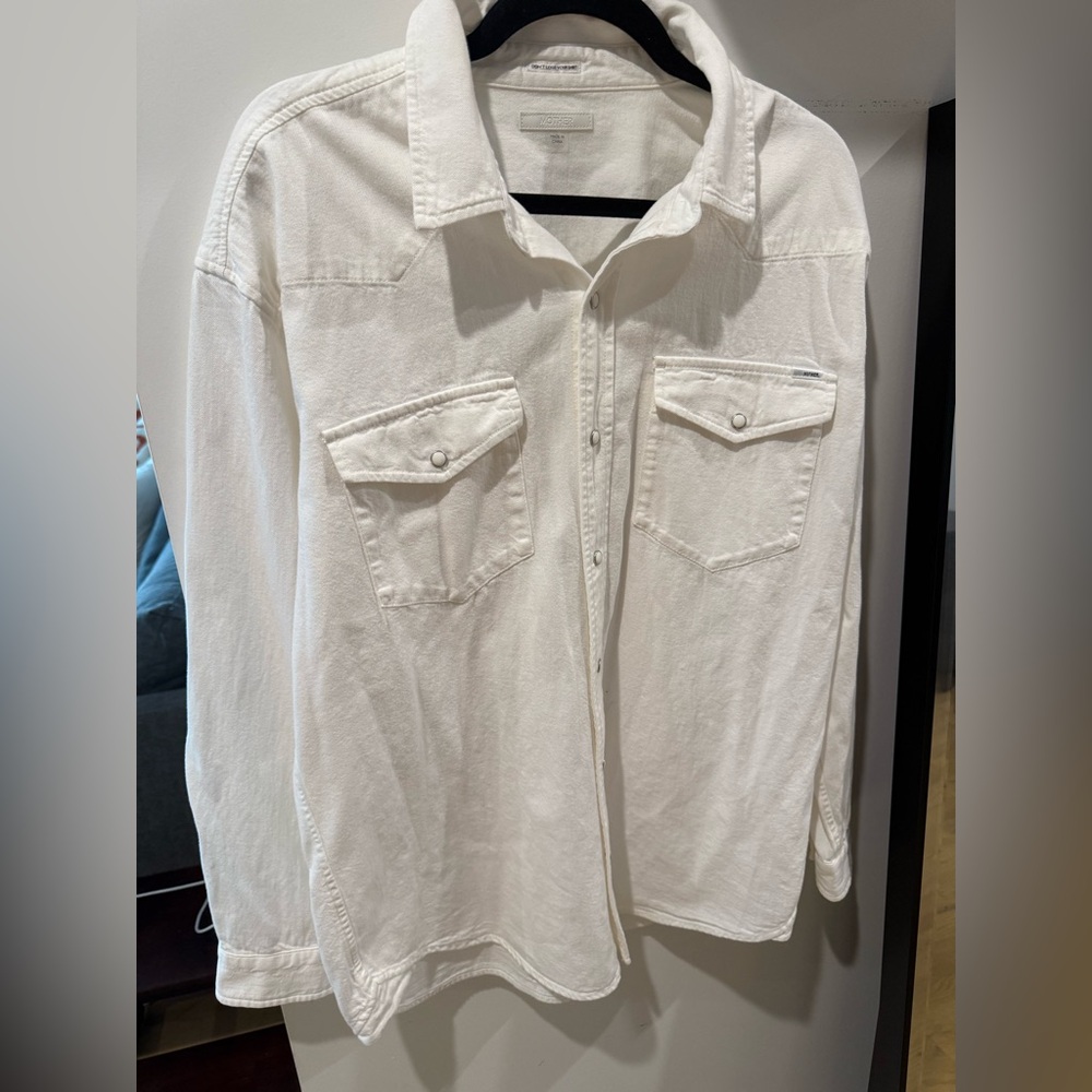 MOTHER Exes and Ohs Button Down Shirt - Picture 2 of 5
